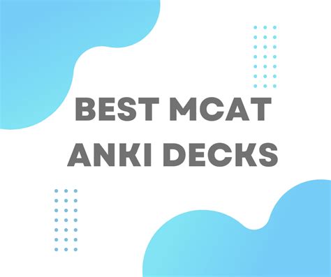 Use these decks as supplementary materials to enhance your primary study resources like Kaplan USMLE, UWorld, First Aid, and Pathoma. . Best mcat anki deck reddit 2022